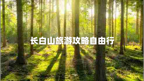 長白山旅游攻略自由行