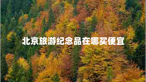 北京旅游紀(jì)念品在哪買便宜