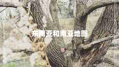 東南亞和南亞地圖