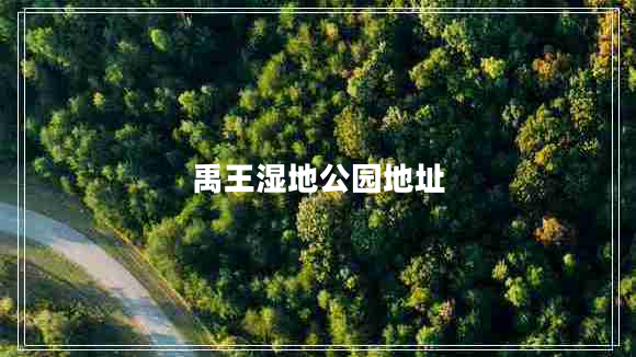 禹王濕地公園地址