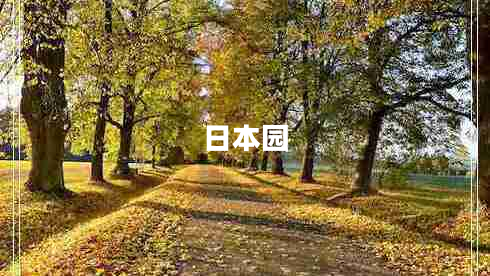 日本園 日本園