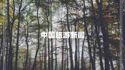中國(guó)旅游新聞