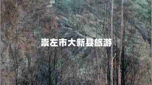 崇左市大新縣旅游 崇左市大新縣旅游
