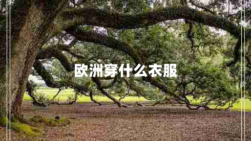 歐洲穿什么衣服