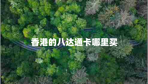 香港的八達(dá)通卡哪里買