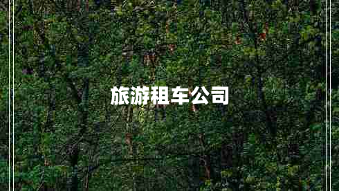 旅游租車公司