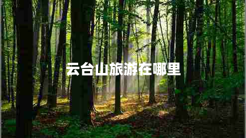 云臺山旅游在哪里