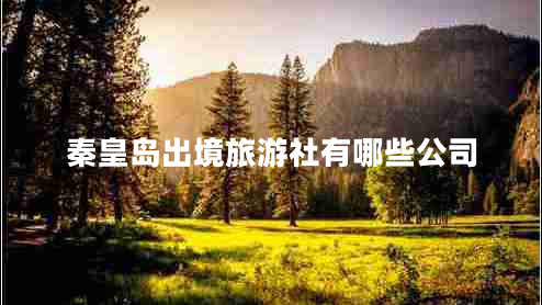 秦皇島出境旅游社有哪些公司