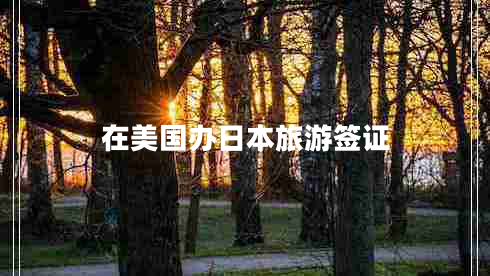 在美國辦日本旅游簽證