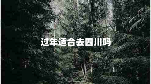 過年適合去四川嗎 過年適合去四川嗎
