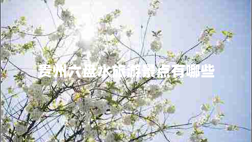 貴州六盤水旅游景點(diǎn)有哪些