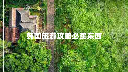 韓國(guó)旅游攻略必買(mǎi)東西 韓國(guó)旅游攻略必買(mǎi)東西