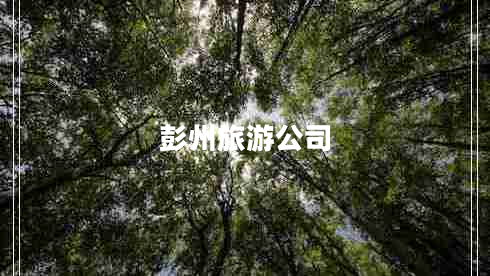 彭州旅游公司
