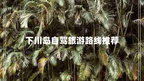 下川島自駕旅游路線推薦