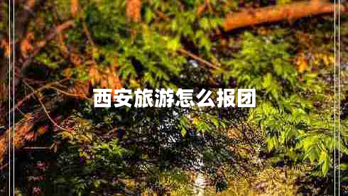 西安旅游怎么報團(tuán)