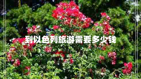 到以色列旅游需要多少錢