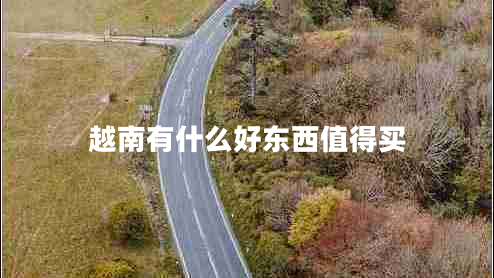 越南有什么好東西值得買