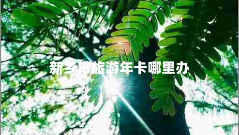 新鄉(xiāng)市旅游年卡哪里辦 新鄉(xiāng)市旅游年卡哪里辦