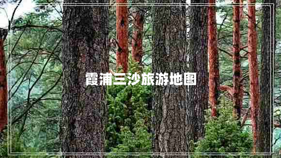 霞浦三沙旅游地圖