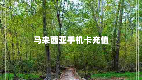 馬來西亞手機卡充值