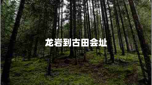 龍巖到古田會址