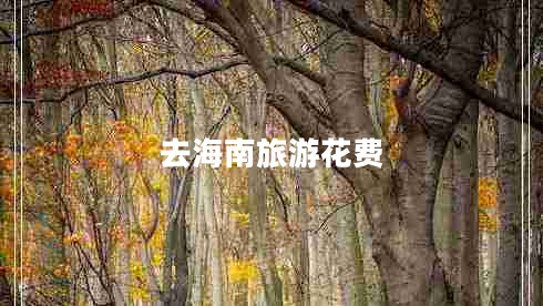 去海南旅游花費(fèi) 去海南旅游花費(fèi)