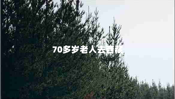 70多歲老人去西藏 70多歲老人去西藏