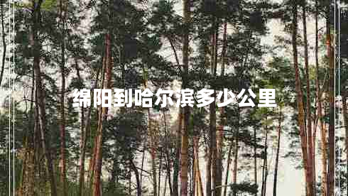 綿陽到哈爾濱多少公里 綿陽到哈爾濱多少公里