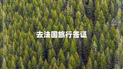 去法國旅行簽證