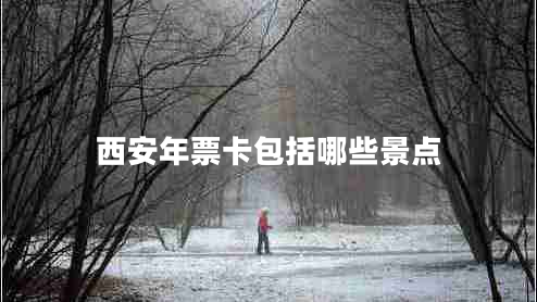 西安年票卡包括哪些景點 西安年票卡包括哪些景點