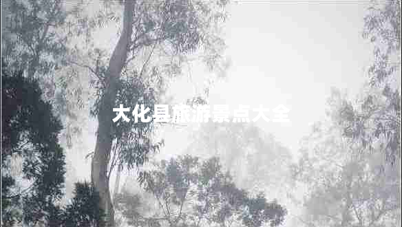 大化縣旅游景點大全