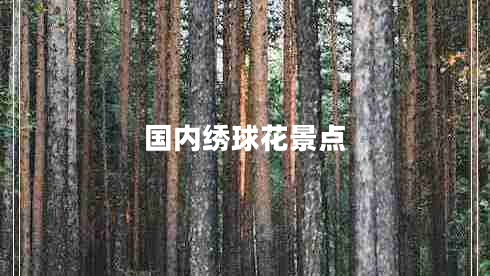 國內(nèi)繡球花景點