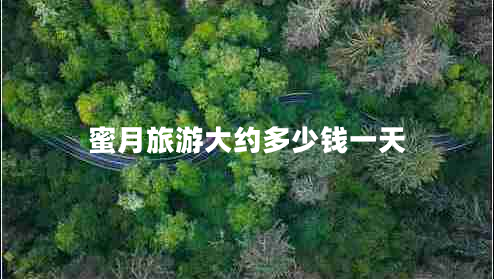蜜月旅游大約多少錢一天