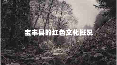寶豐縣的紅色文化概況 寶豐縣的紅色文化概況