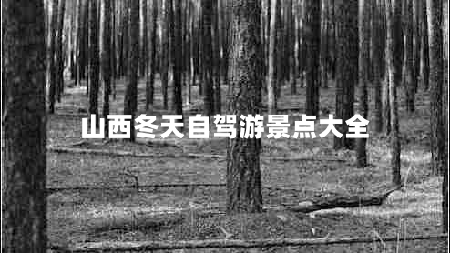 山西冬天自駕游景點(diǎn)大全 山西冬天自駕游景點(diǎn)大全