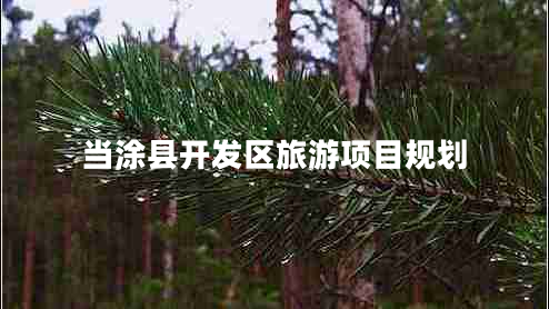 當(dāng)涂縣開發(fā)區(qū)旅游項(xiàng)目規(guī)劃 當(dāng)涂縣開發(fā)區(qū)旅游項(xiàng)目規(guī)劃