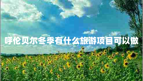呼倫貝爾冬季有什么旅游項(xiàng)目可以做