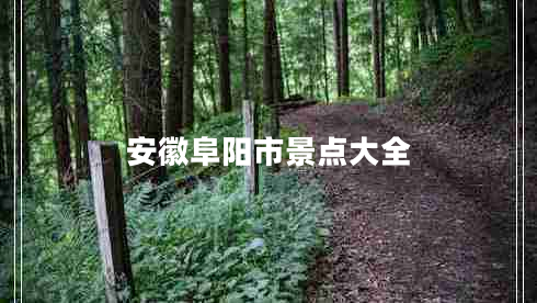 安徽阜陽市景點(diǎn)大全 安徽阜陽市景點(diǎn)大全