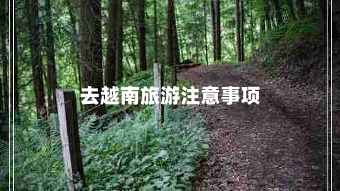 去越南旅游注意事項(xiàng)