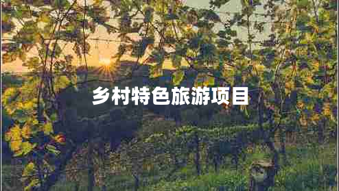鄉(xiāng)村特色旅游項(xiàng)目