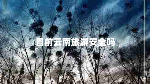 目前云南旅游安全嗎