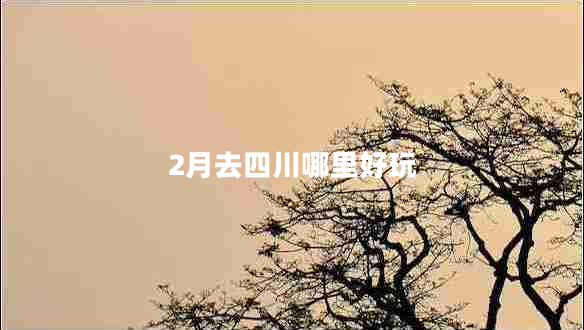 2月去四川哪里好玩