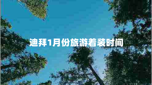 迪拜1月份旅游著裝時(shí)間 迪拜1月份旅游著裝時(shí)間