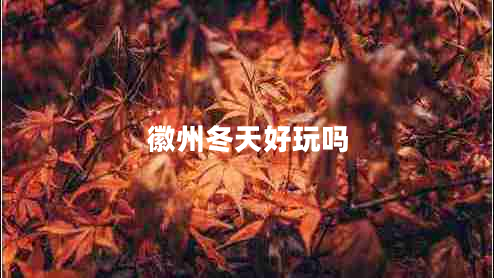 徽州冬天好玩嗎 徽州冬天好玩嗎