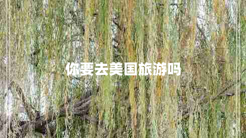 你要去美國旅游嗎 你要去美國旅游嗎