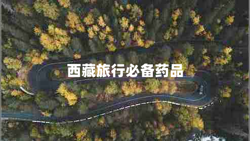 西藏旅行必備藥品 西藏旅行必備藥品