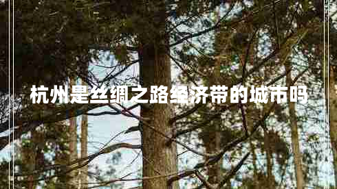 杭州是絲綢之路經(jīng)濟(jì)帶的城市嗎 杭州是絲綢之路經(jīng)濟(jì)帶的城市嗎