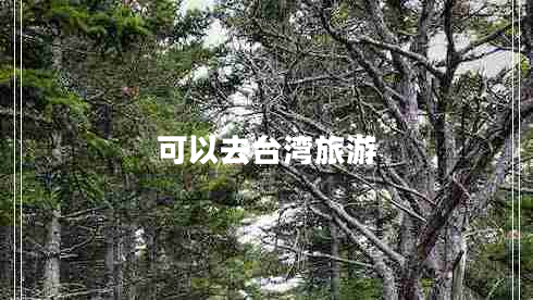 可以去臺灣旅游