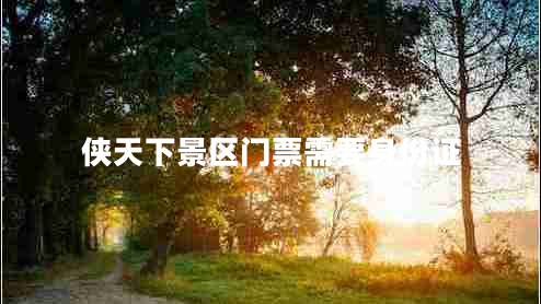 俠天下景區(qū)門票需要身份證