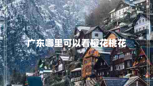 廣東哪里可以看櫻花桃花